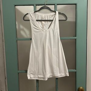 Lululemon Twisted Back Tank Top, White, Size 6, RN106359